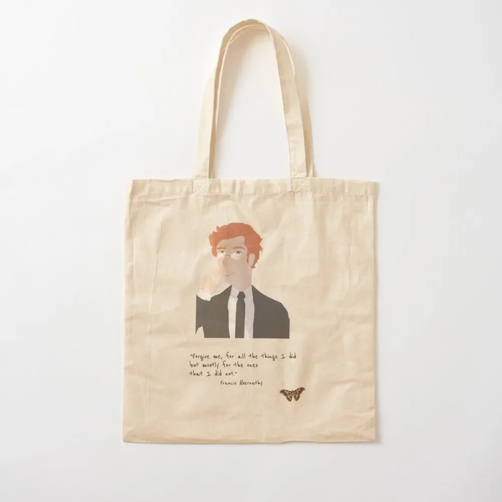 Francis Abernathy The Secret History sticker pack (original art) Tote Bag tote bag men Women's bag custom fabric