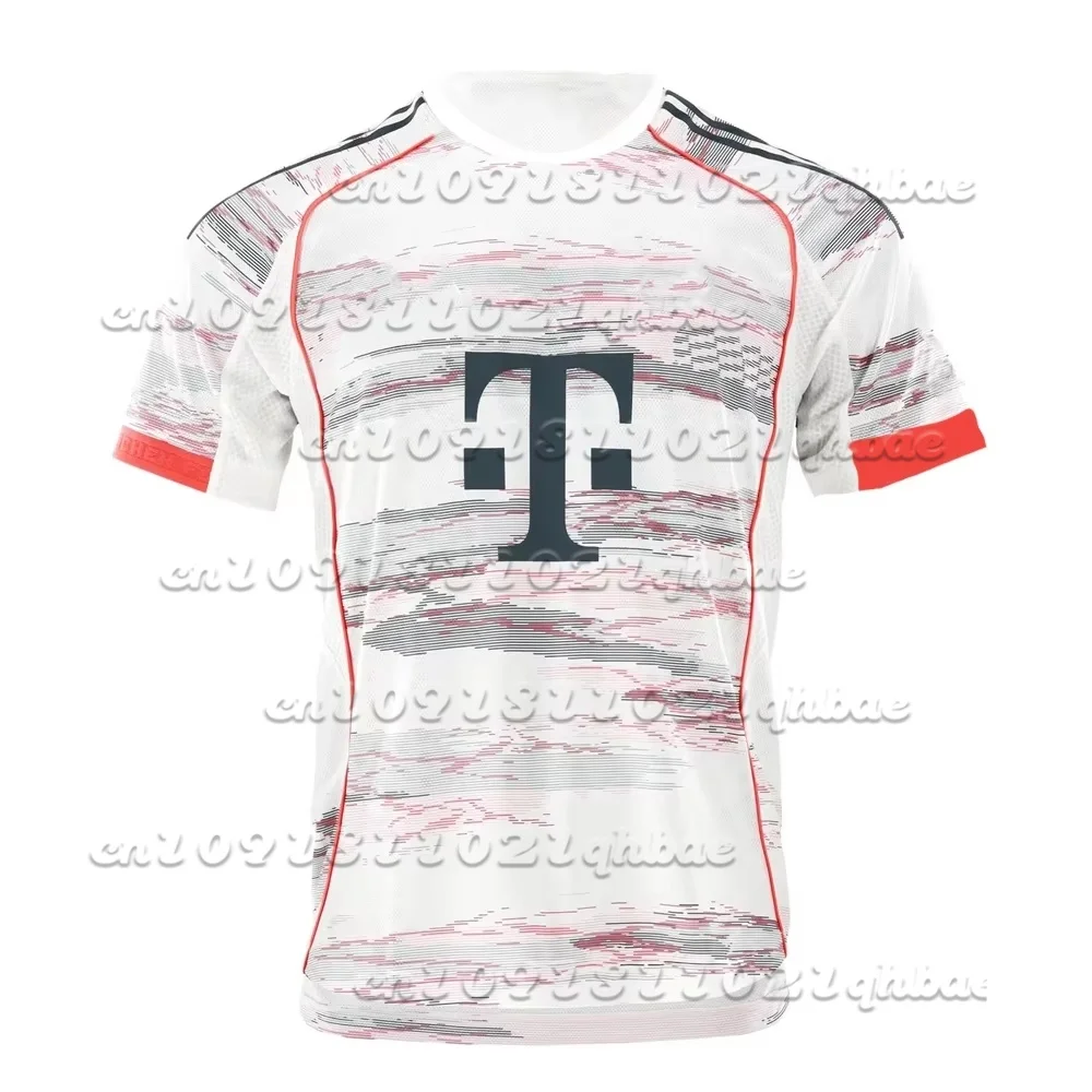 

25-26 Latest Men's Bayern Away Football Shirt, Youth Training Breathable Quick Drying Oversized Jersey, Motorcycle Suit