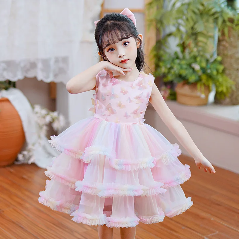 Dresses Gala Dress for Girl Luxurious Women's Evening Dresses for Girls From 8 to 12 Years Old Girl's Ceremonial Dress Sukienka