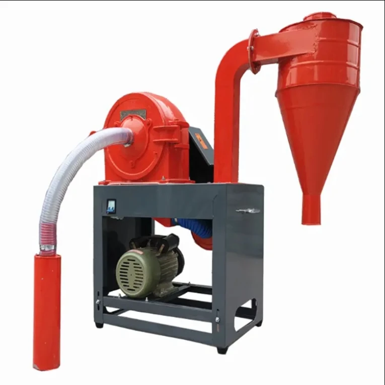 Factory Supply Self Priming Grain Grinder Large Capacity Fine Powder Grinding Machine for Agricultural Grain Processing
