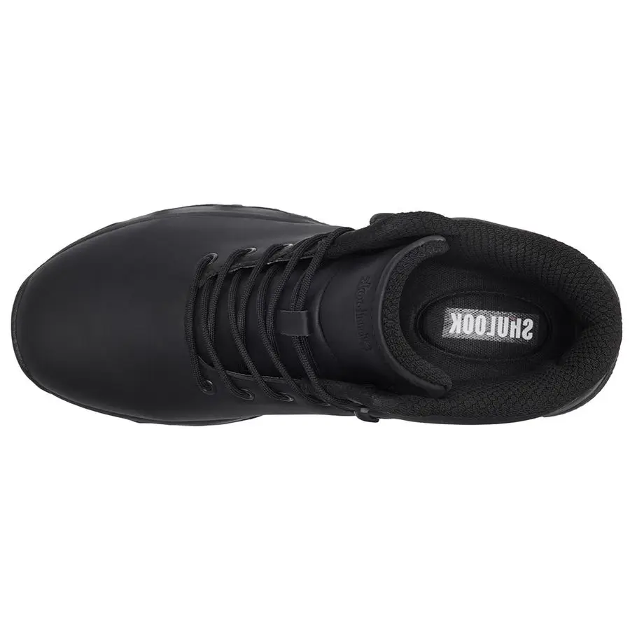 Non Slip Work Boots for Men Slip Resistant Shoes Waterproof Food Service Chef Kitchen Restaurant Working Boots Casual Leather An