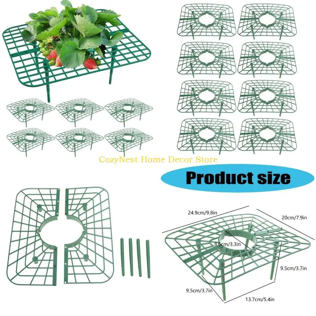 92MF 1/6/8Pcs Strawberry Support Strawberry Protect Support Stand Strawberry Growing