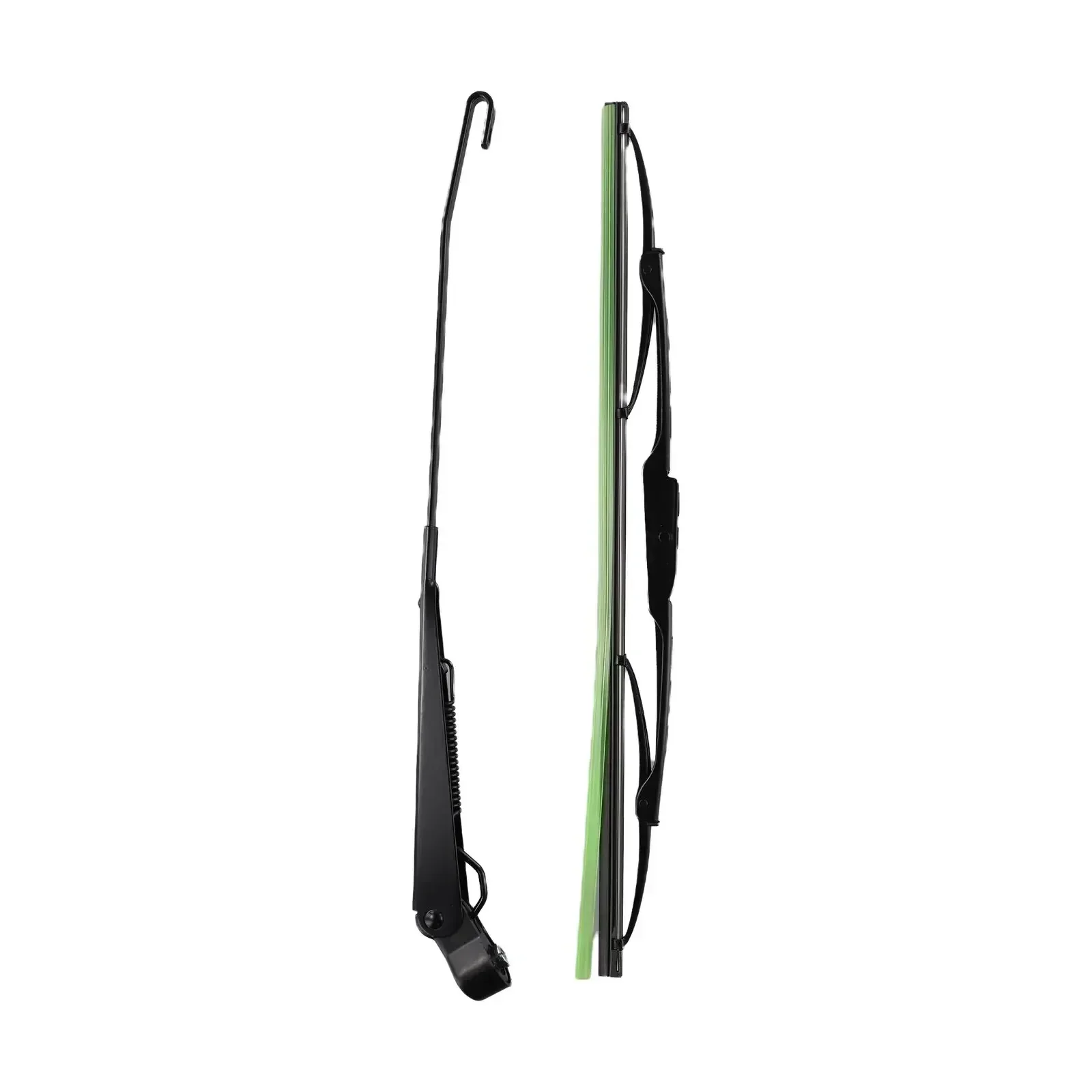 New Windscreen Wiper Kit Black With 400mm Wipers 400mm Blades 6 Mm Shaft 105° Wipe For Fishing Boat Replacement