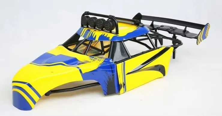 Anti-Überrollkäfig-Set mit Strahler und Heck für ROVAN ROFUN BAJA FT