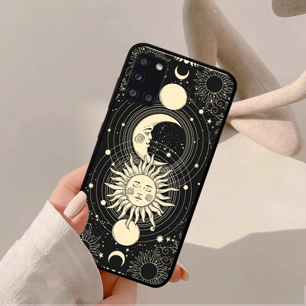 Suns Moons Clouds Astrological  Phone Case For Samsung A 10 11 12 13 20 21 22 30 31 32 40 51 52 53 70 71 72 73 91 13 shell