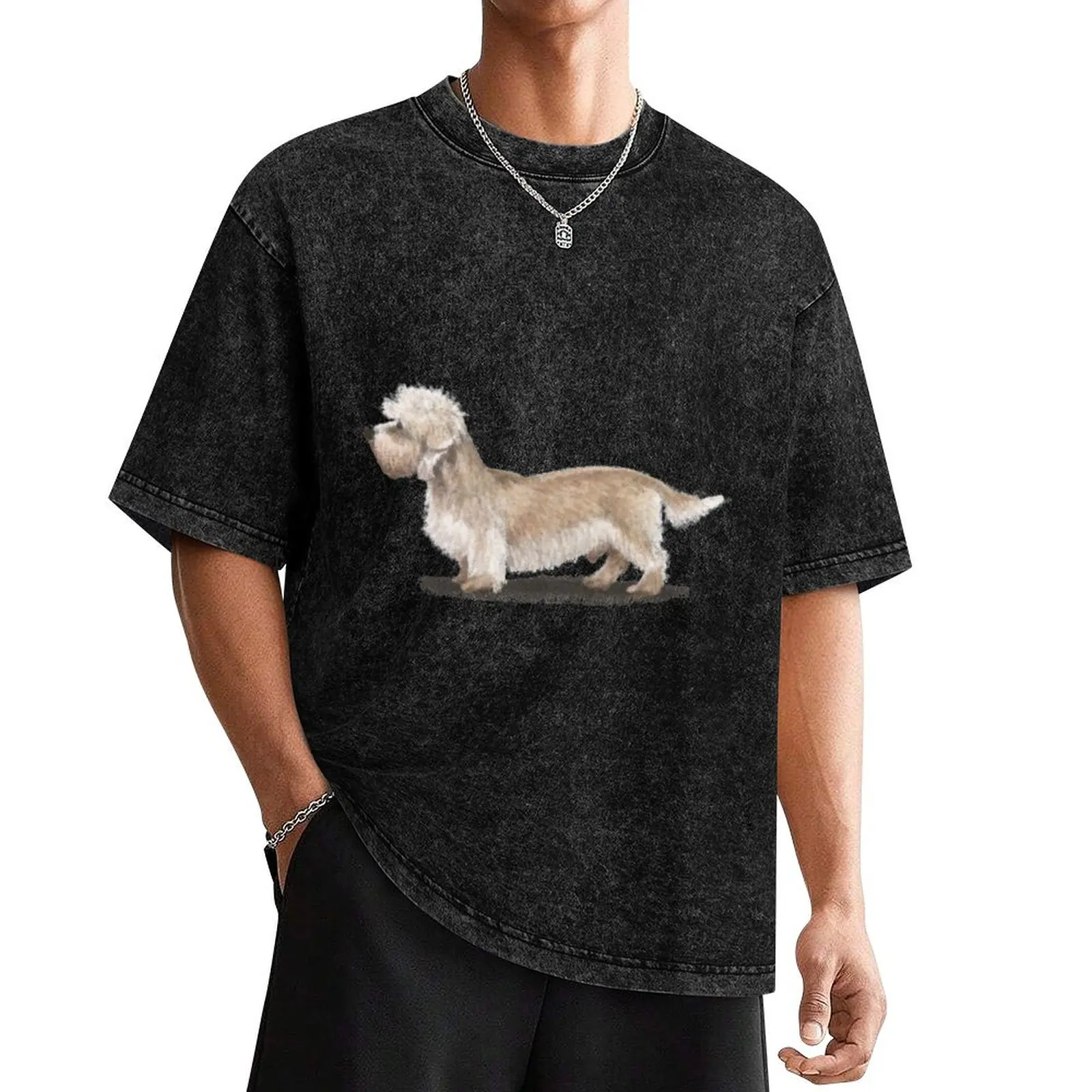 

The Dandie Dinmont Terrier T-Shirt vintage graphic tee customs man t shirt clothes for men