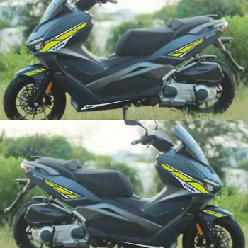 오토바이 바디 페어링 스티커, 로고 데칼, 보호대 데칼, 3D 스티커, LONGJIA VMAX 300 VMAX300 
