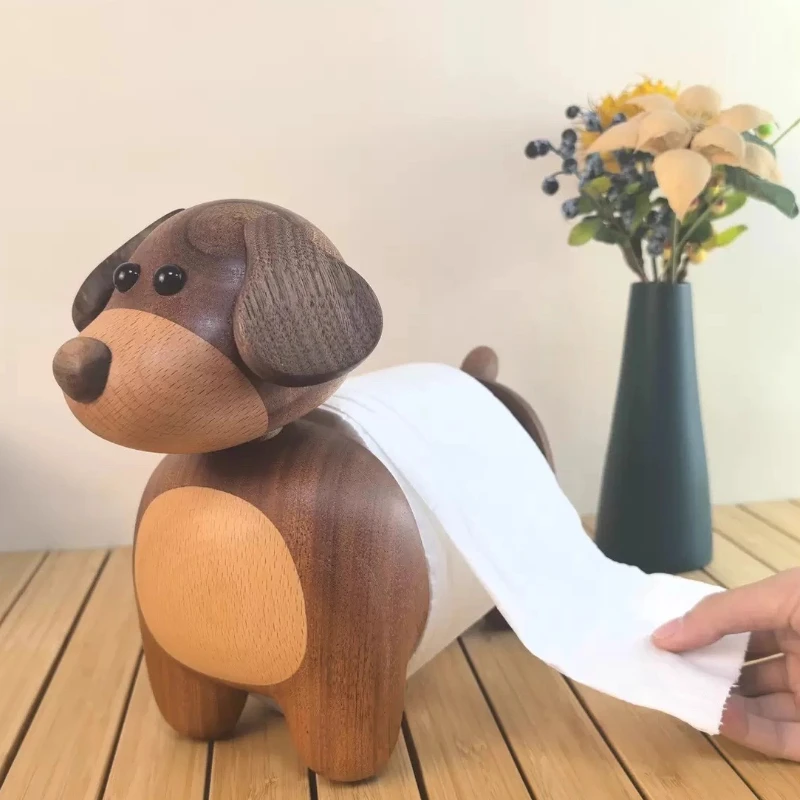 

Держатель для туалетной бумаги для собак, современная простота, держатели для бумажных полотенец, милая вешалка для туалетной бумаги для ванной комнаты, подставка для полотенец для комнаты