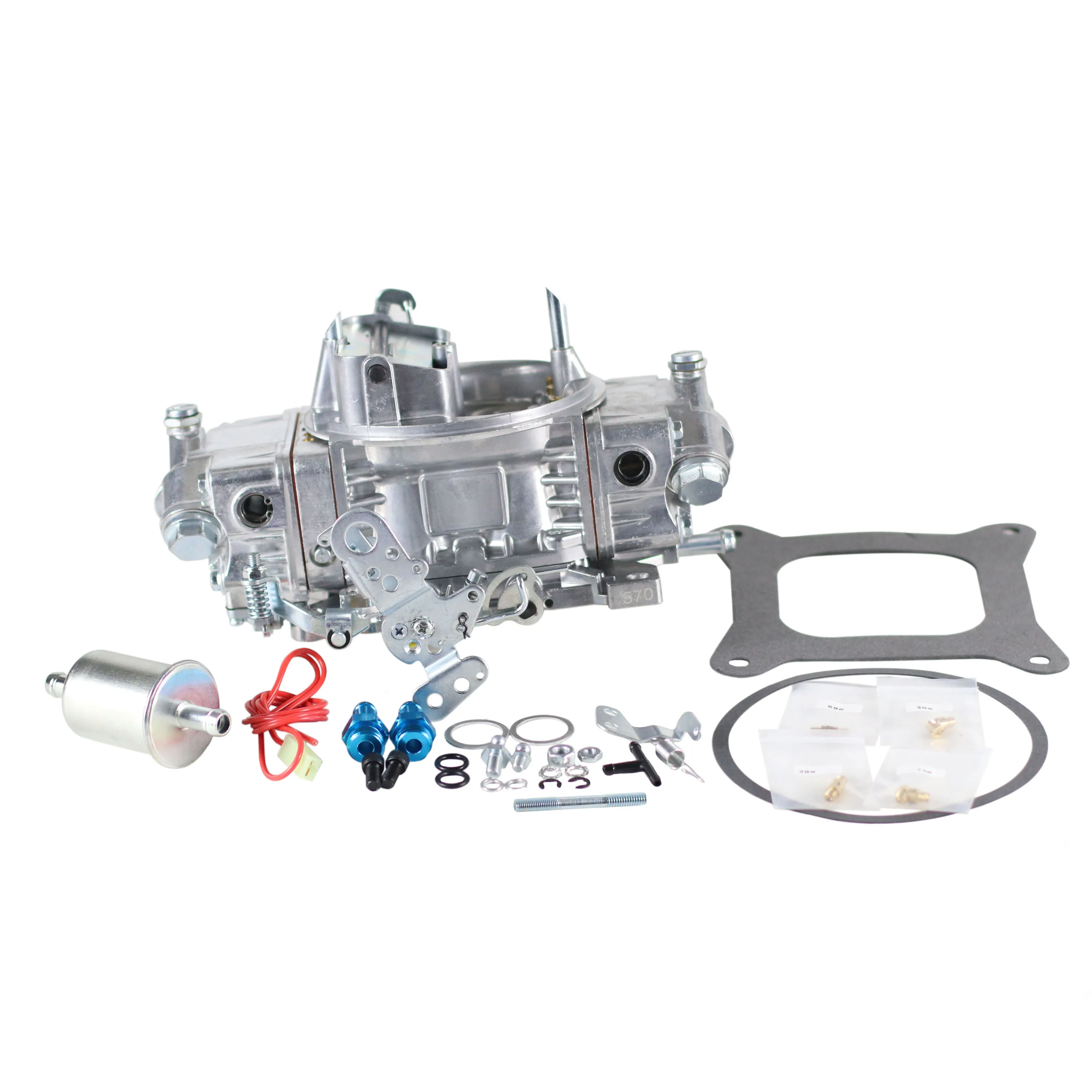 SherryBerg 炭水化物キャブレター Carburador karb 交換用ホーリーストリートアベンジャー 570 CFM 4 バレルキャブレター 0-80570 570CFM 新品