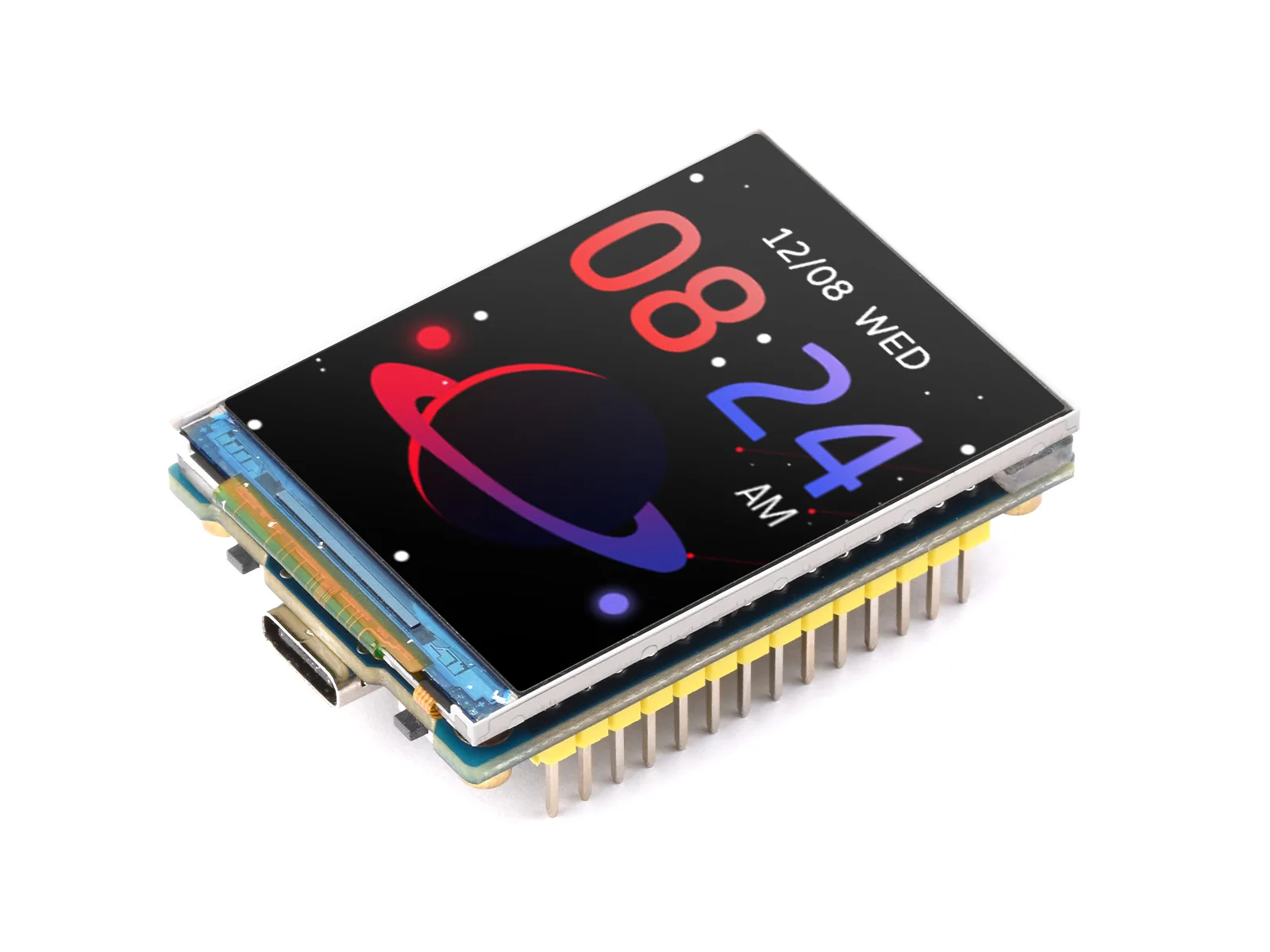Płytka rozwojowa ESP32-S3-LCD-2 Waveshare z 2-calowym wyświetlaczem 240*320 pikseli, 32-bitowy dwurdzeniowy procesor LX7, obsługuje WiFi i Bluetooth.