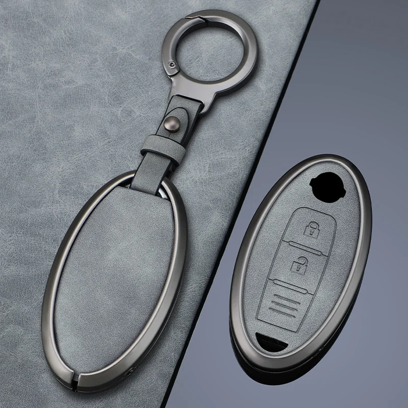 Car Key Bag For Infiniti G25 G35 G37 Q40 Q50 Q60 Q70 Q80 QX50 QX56 QX60 QX70 QX80 EX35 FX35 FX45 M35 M37 Car Key Case Cover Fob view 5