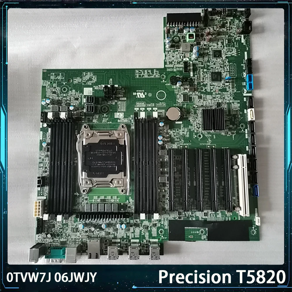 TVW7J 6JWJY For DELL Precision T5820 0TVW7J 06JWJY C422 DDR4 Support Xeon W-2XXX Graphic Workstation Motherboard