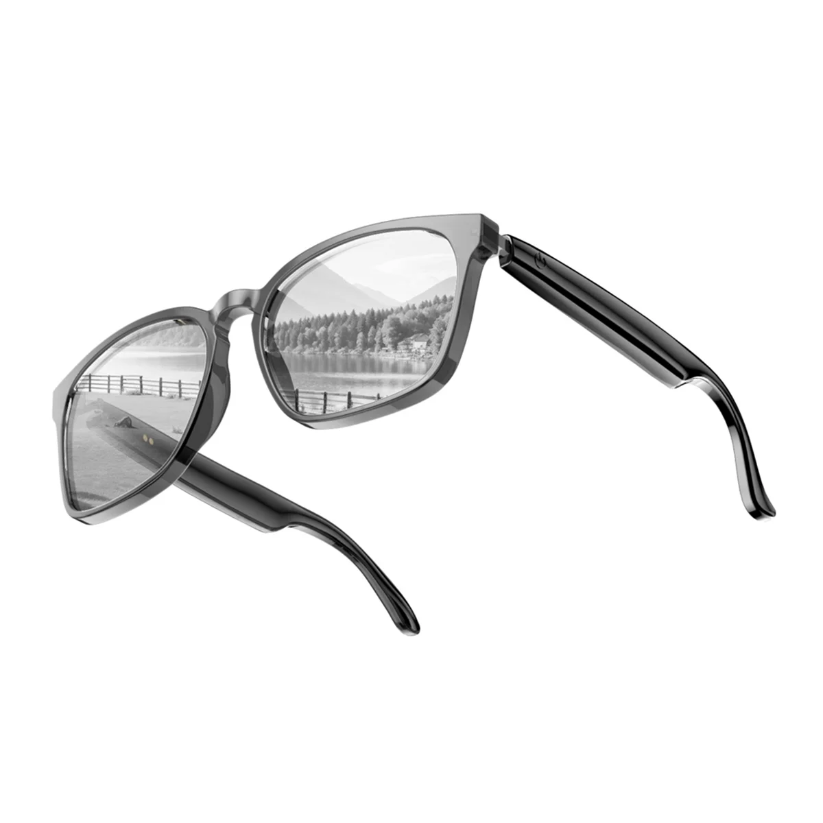 

B74A AI Smart Glasses Bluetooth 5.4 with Speaker 145 Languages Real Time Translator AI Sunglasses for Men and Woman G