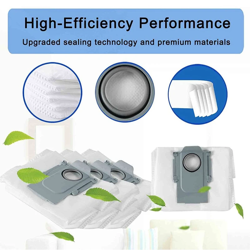 Promotion!Dust Bags For Roborock Q7 Max /Q7 Max+ / Q7 Max Plus, For Roborock S7 Maxv Ultra/S7 Pro Ultra Vacuum Cleaner