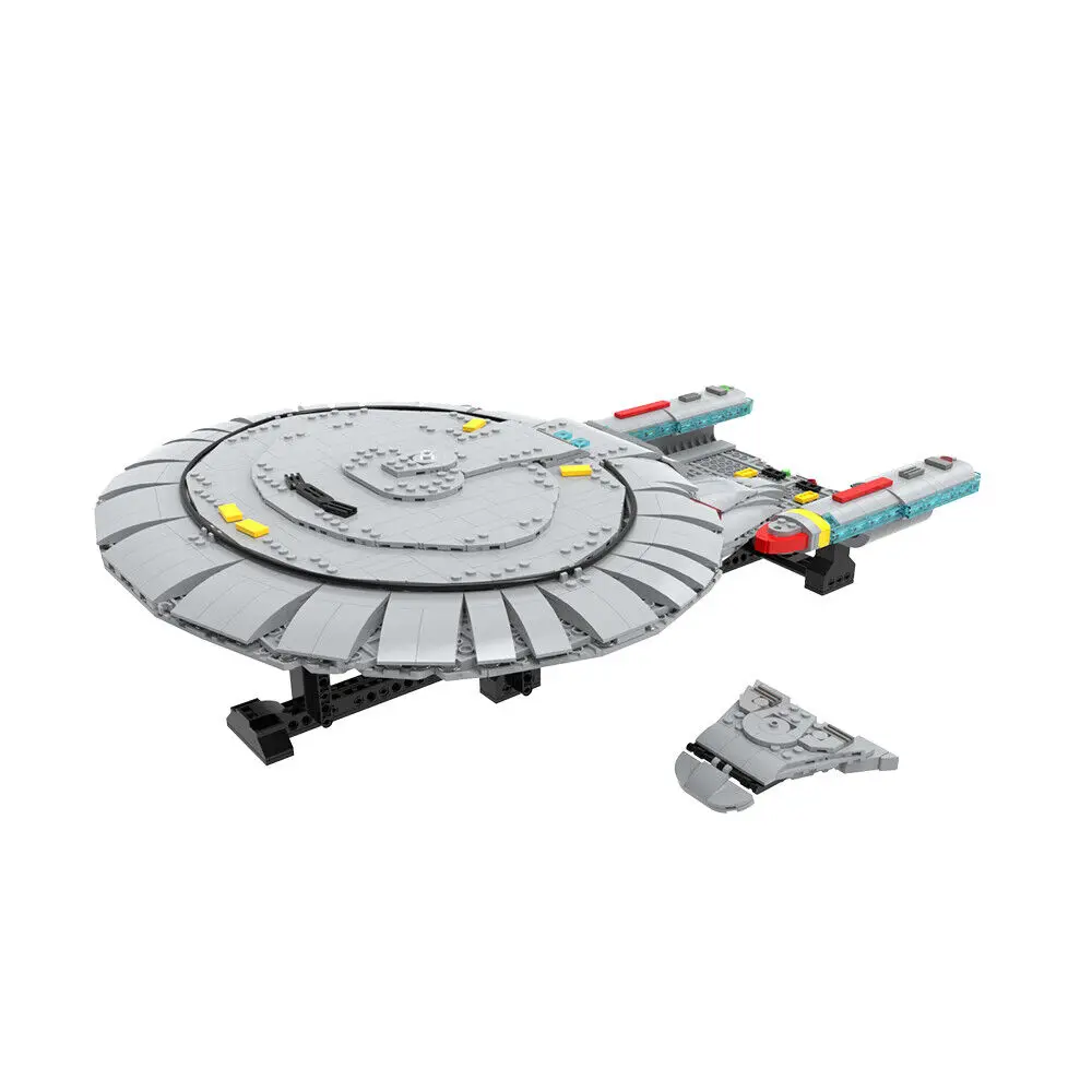 One of the Most Advanced Ships in the Fleet 1:1250 Scale 2298 Pieces MOC Build