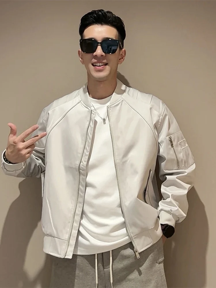 

Cleanfit American Sle Flight Jaet Men's ort Trendy Brand High Sensation Cool Baseball Outfit Autumn Outerwear Coat