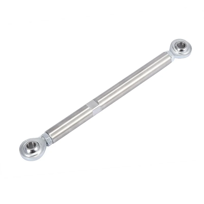 7Inch Car Adjustable Tensioning Rod Joint Stainless Steel for BBC 350 454