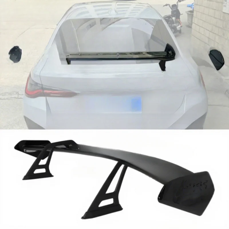 

Для универсальных седанов: задний спойлер Haosheng из ABS-пластика в стиле «лебединая шея» с карбоновым покрытием, 19-го поколения, в стиле GT4RS.