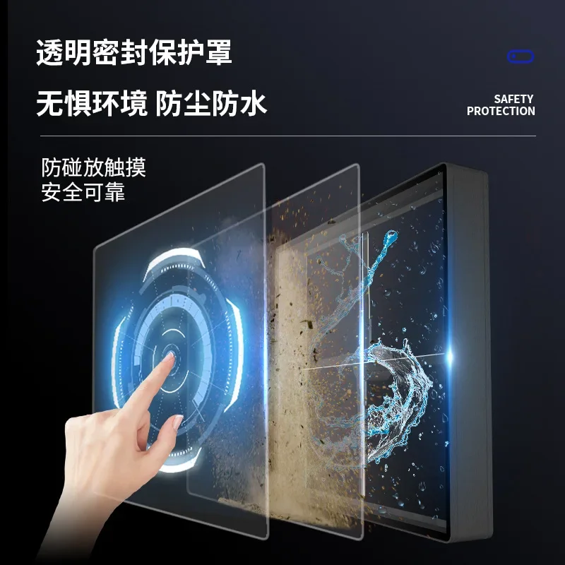 Naked eye 3d projector holographic advertising machine metal frame no screen display stereoscopic  aerial imaging fan screen