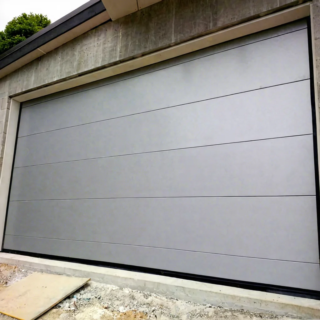 Modern Aluminium Alloy Automatic Sectional Garage Door Electric Heavy Duty Garage Doors High Quality Outdoor Garage Doors