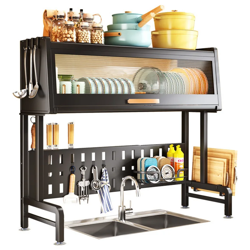 High Quality Bowl and Dish Drying Rack Above the Sink, New Customized Retractable Bowl and Dish Drainage Rack Above the Sink