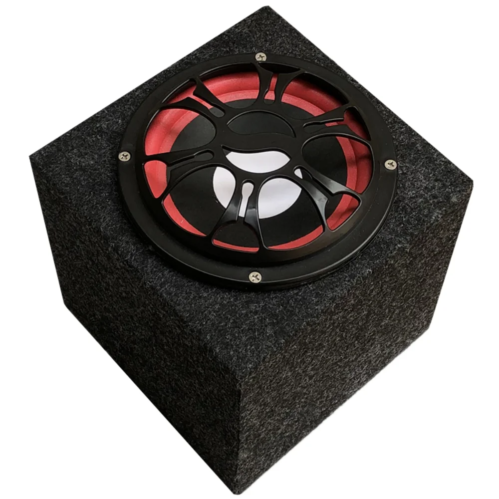 

1 PCS Car Audio Modification， 6.5- inch Speaker Square Ultra-Thin Passive Speaker Shell, Car Mounted Subwoofer Box DIY