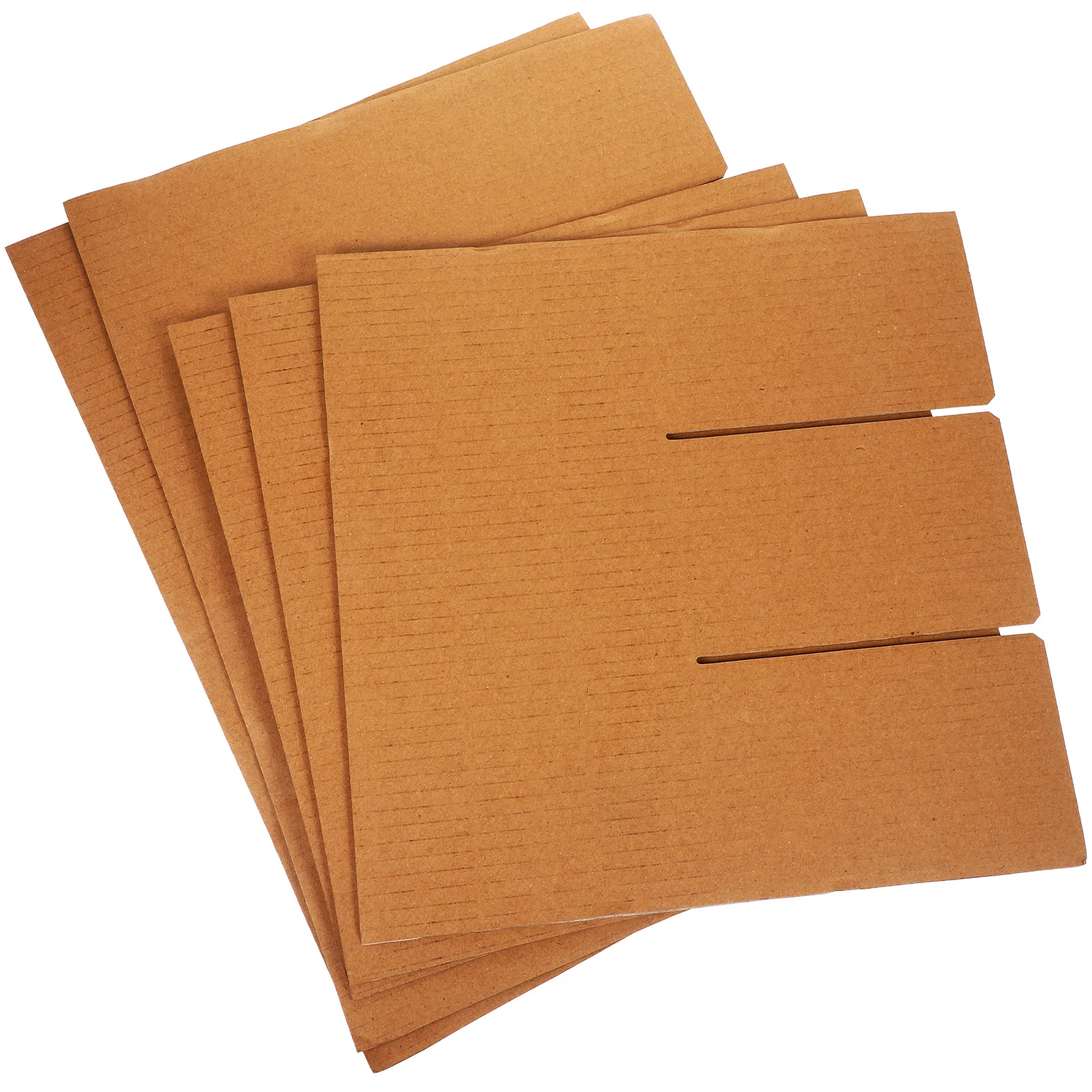 مجموعة واحدة من فواصل الورق المقوى لتحريك الصناديق وحماية تغليف الأطباق الزجاجية سهلة التركيب وإزالة فواصل الزجاج لصناديق الحركة