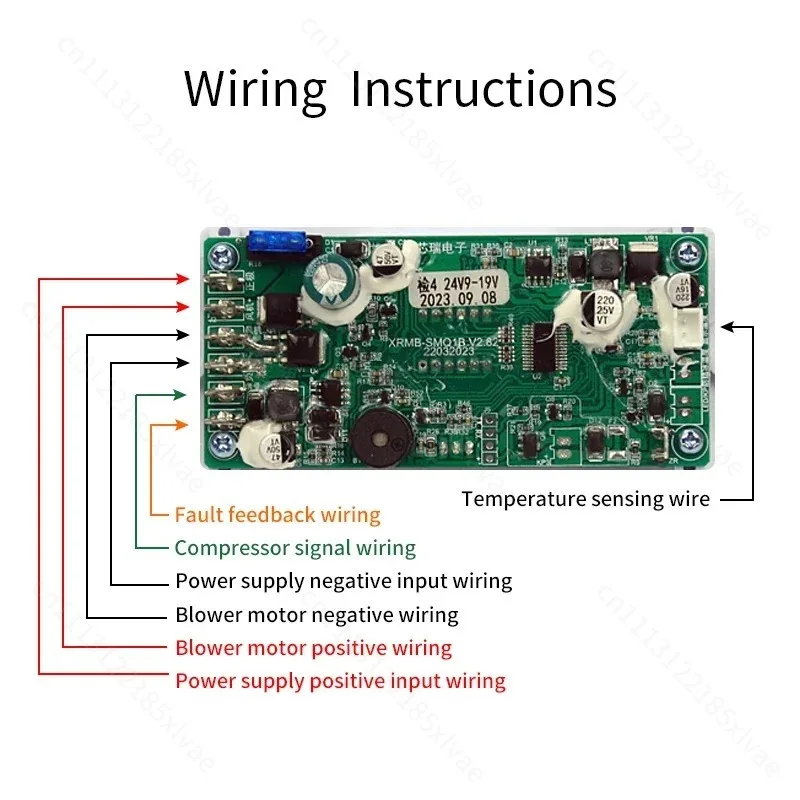 12V Parking Air Conditioner Electric Controller Evaporator Inverter Control Panel Automotive AC Spare Part for Vehicle