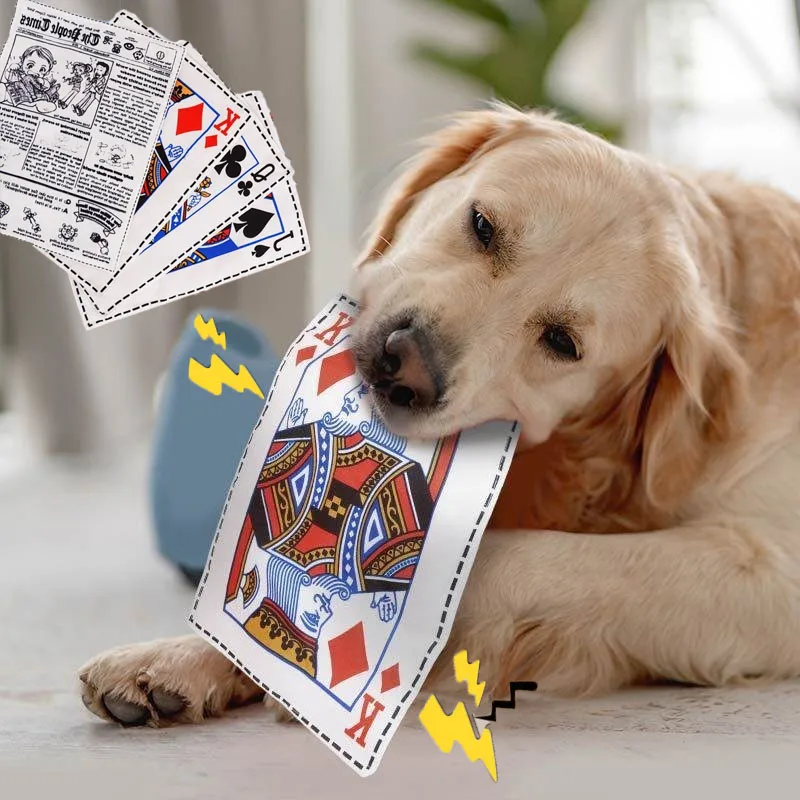 Juguetes Interactivos para Perros, Juguetes de Papel Resistentes a Mordeduras, Juguetes para Masticar y Limpiar los Dientes, Juguetes con Sonido para Cachorros, Suministros para Mascotas, Juguetes de Periódico para Perros Pequeños y Medianos