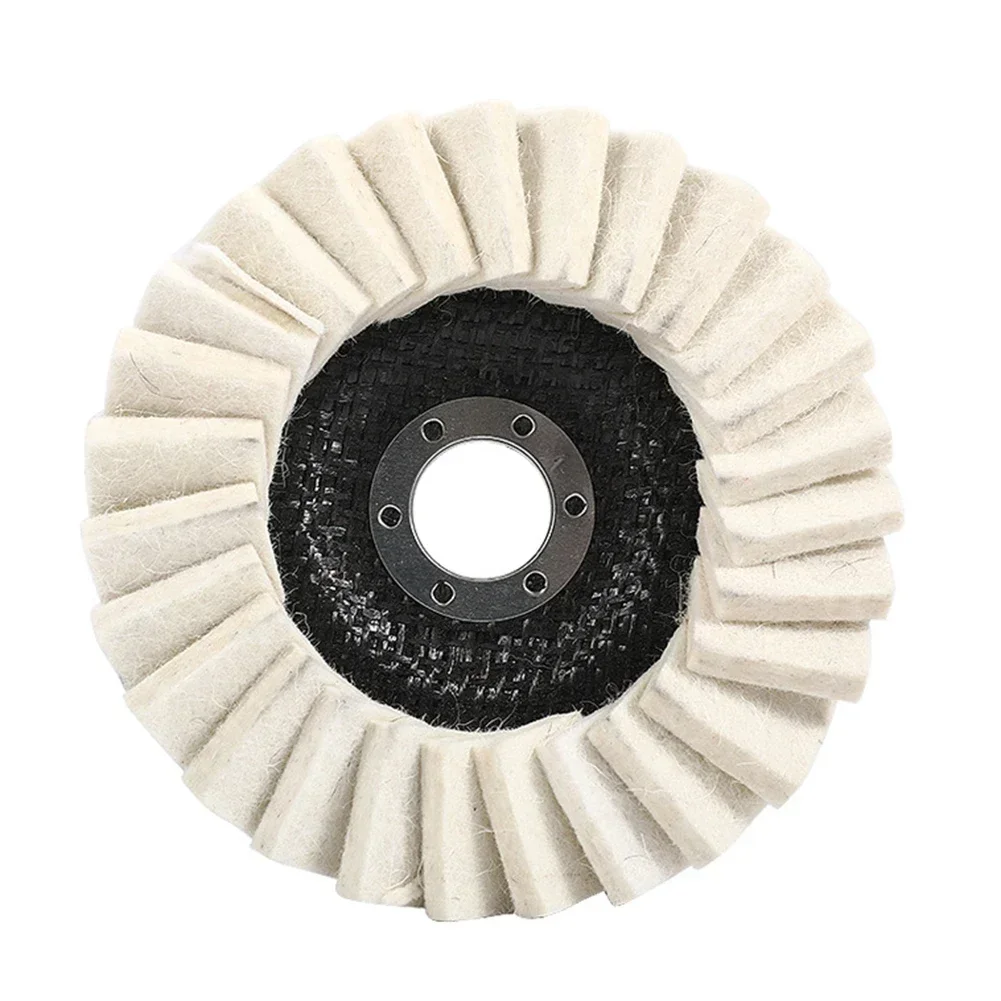 

125mm 5" Inch Flap Felt Disc Polishing Angle Grinder Buffing Wheel Polishing Wheels Wool Felt Polishing Disc For Angle Grinder