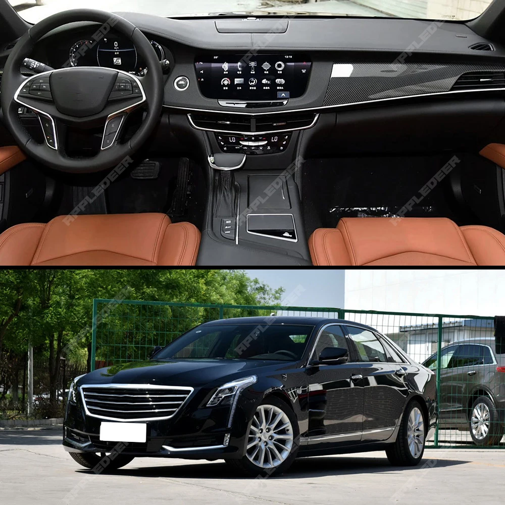 

Автомобильные коврики для Cadillac CT6 2016-2022 (2021, 2020, 2019, 2018, 2017), индивидуальные автомобильные коврики-накладки, покрытие для пола, аксессуары для интерьера