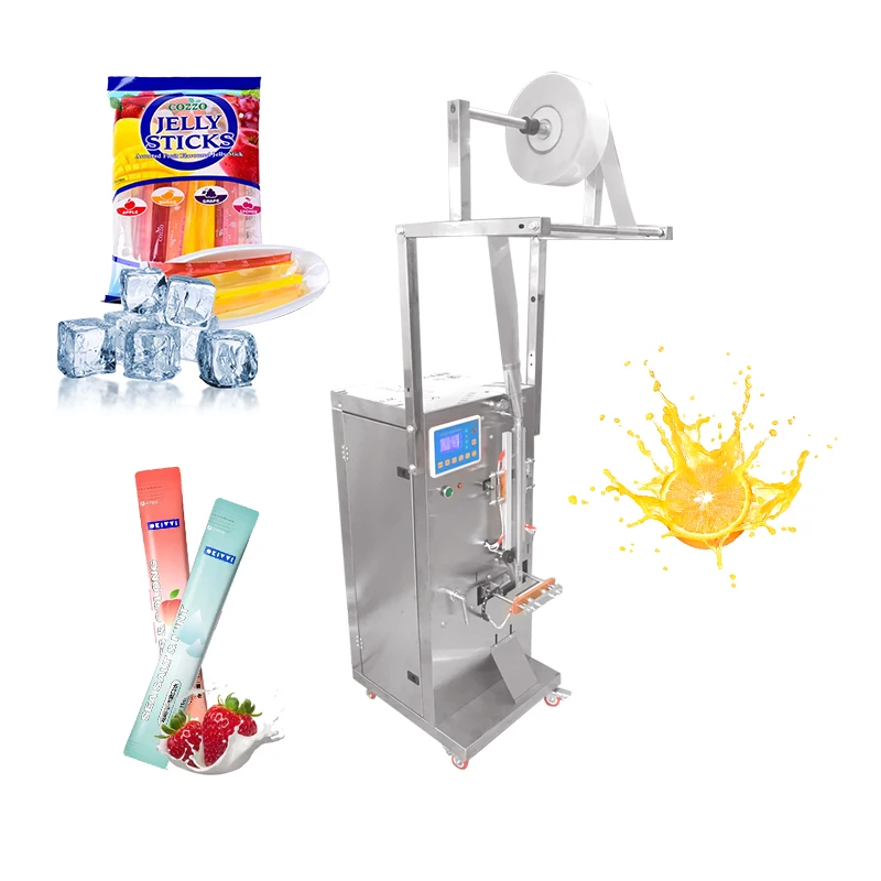 Ice Pop Popsicle Ice Lolly Ice Candy Packaging Filling And Sealing Machine