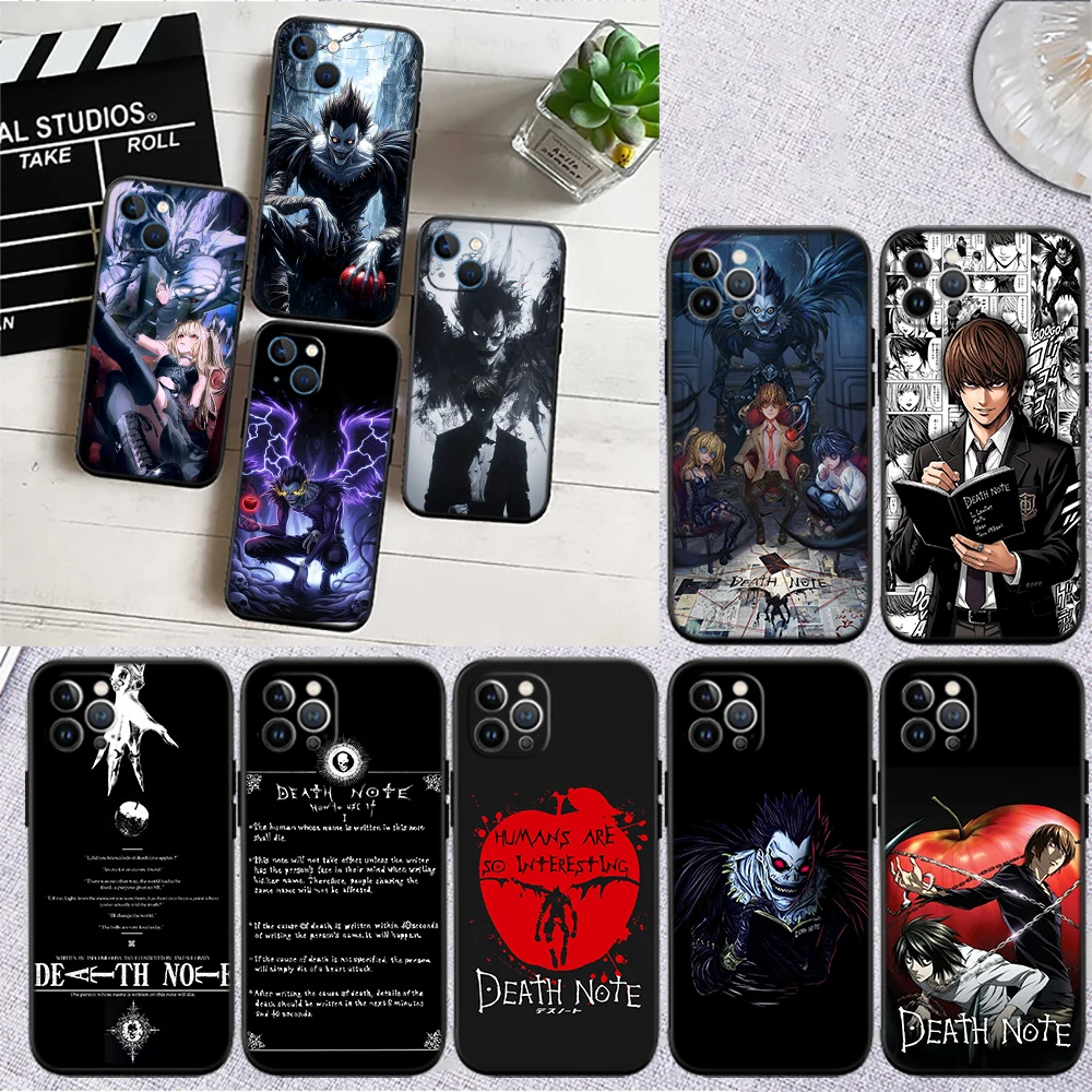 Death Note Phone Case for Samsung Galaxy M06 M15 M16 M35 M55 M56 A36 A42 A50 A50S A51 A52 A32 A33