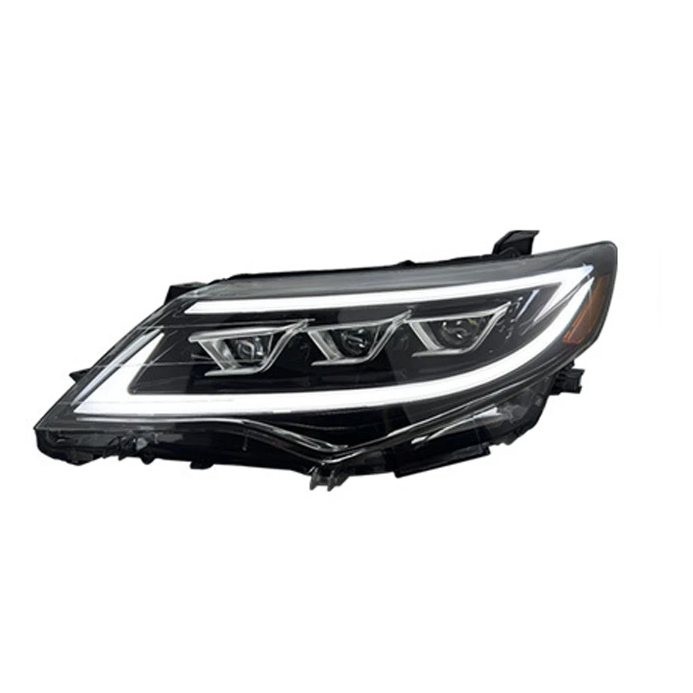 LED Auto Headlights AssemblyFor Toyota Camry US Version 2012-2014 Upgrade Dynamic 3 Projector Lens Plug and Play Accessories