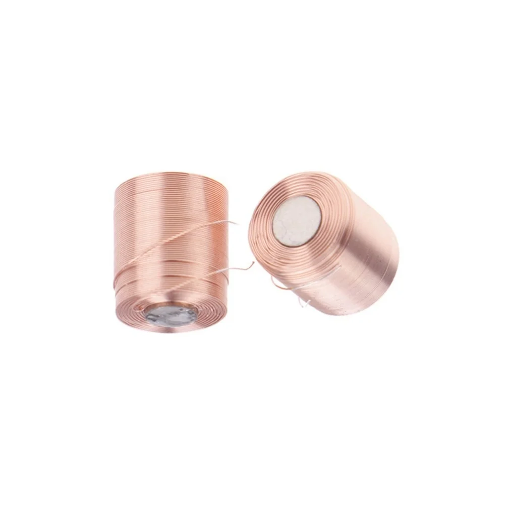 Pure Copper Magnetic Levitation Coil 9mm Outer Diameter 10mm Height 4mm Inner Diameter 26 Ohms Resistance 0.16mm Wire