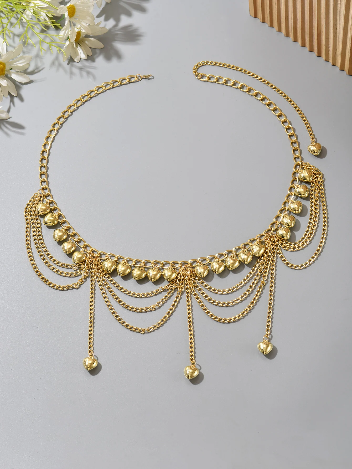 سلسلة خصر ذهبية، إكسسوار للعبا - مراجعة Ethnic Fashion For Ladies وسعره
