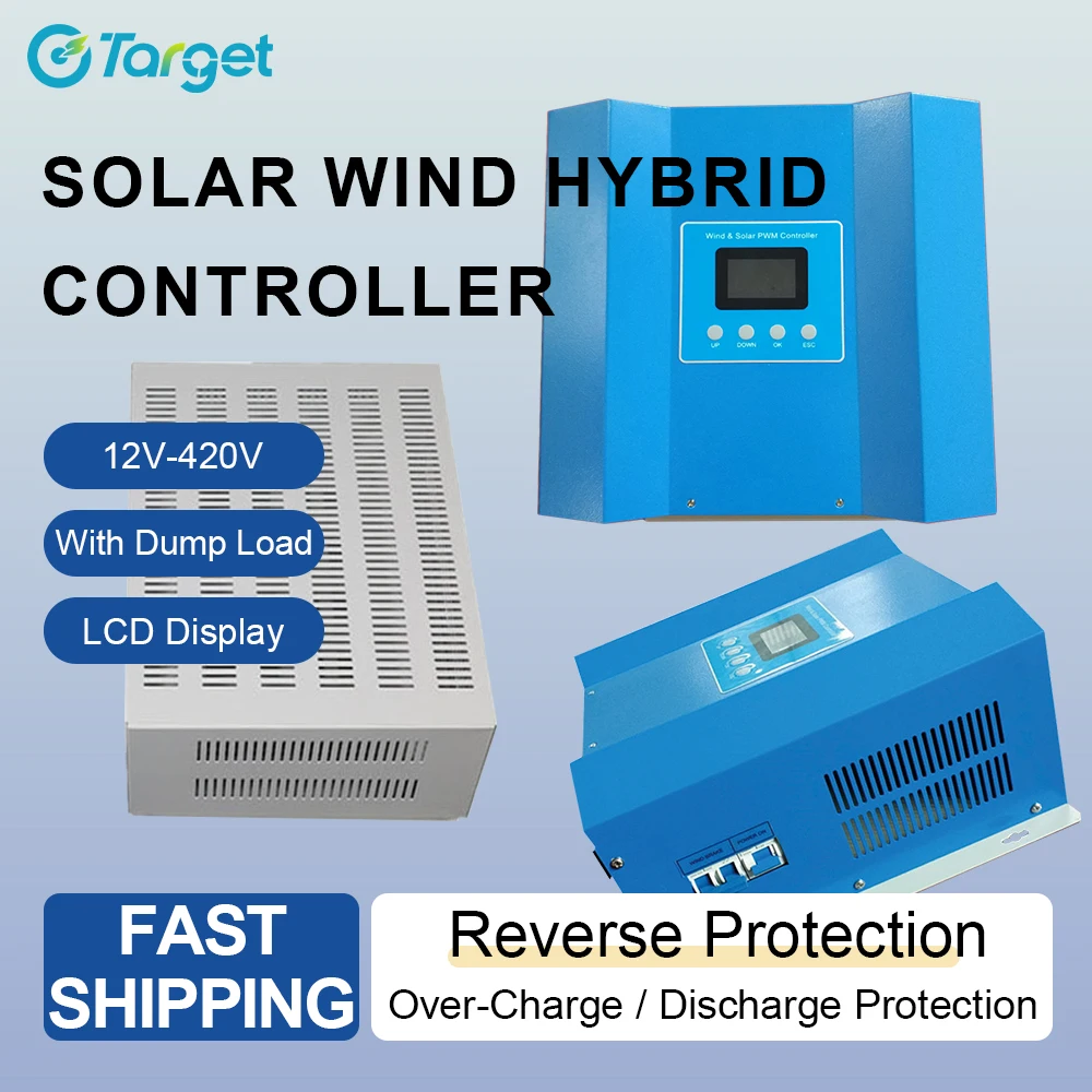 

Регулятор 48В 220В 380В для домашнего использования, ветрогенератор 8000Вт-20кВт, 12кВт, 15кВт, бытовой PWM контроллер заряда для гибридных систем солнечной/ветровой энергии