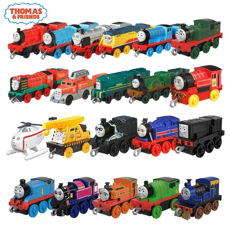 TrackMaster-Train Thomas et ses amis, original, nouveau modèle en alliage, jouet à moteur en métal, adapté à l\'ensemble de piste, jouets pour enfants