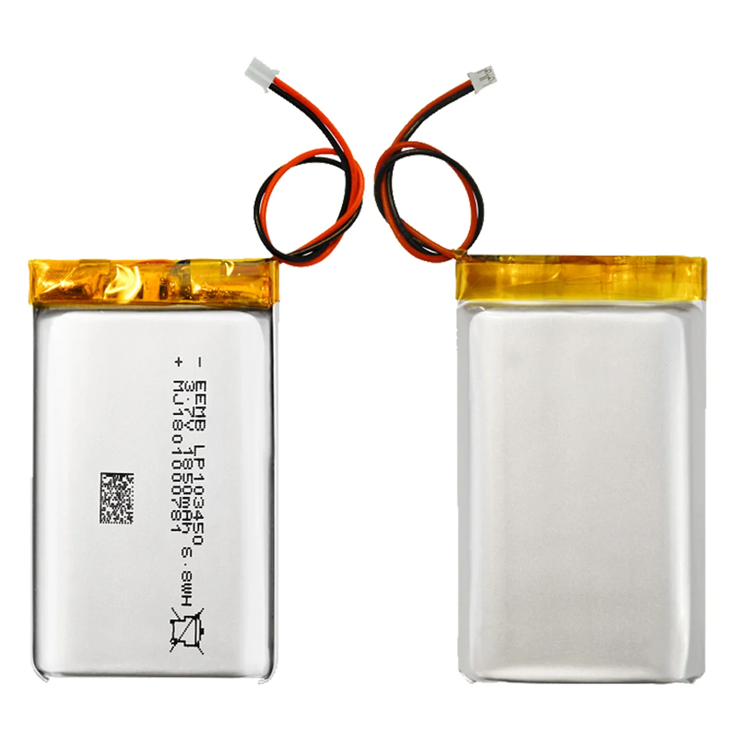EEMB 1~10SZT 103450 Bateria 3,7 V 1850 mAh Akumulator litowo-polimerowy do urządzenia do masażu LP 103450