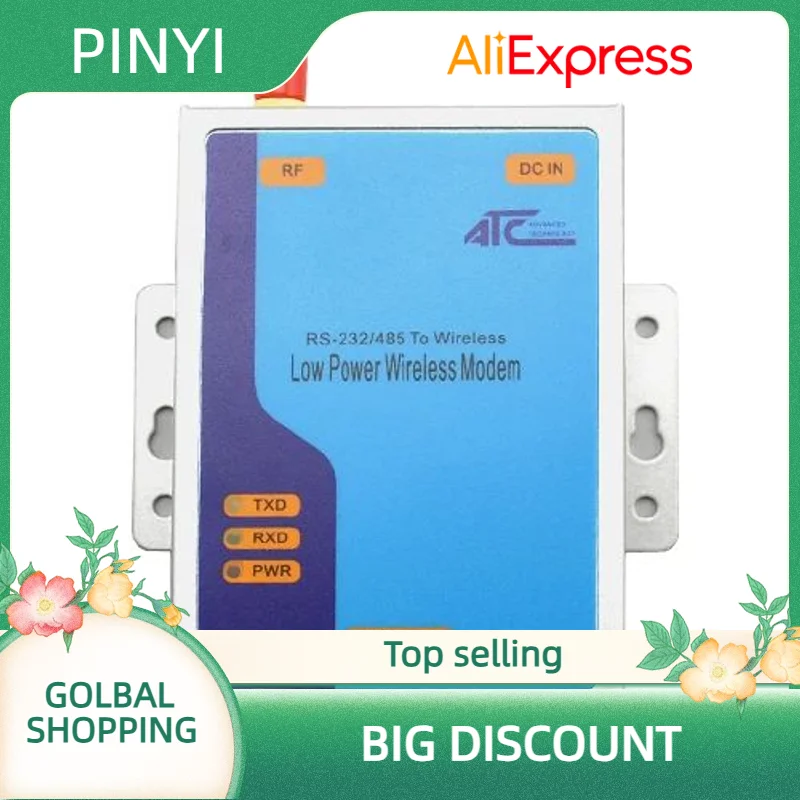 Top selling RS-232/485 Mini Power Wireless Module_500m  ATC-871