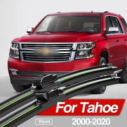 For Chevrolet Tahoe 2000-2020 Front Windshield Wiper Blades 2x Windscreen Window Accessories 2001 2005 2008 2013 2016 2018 2019