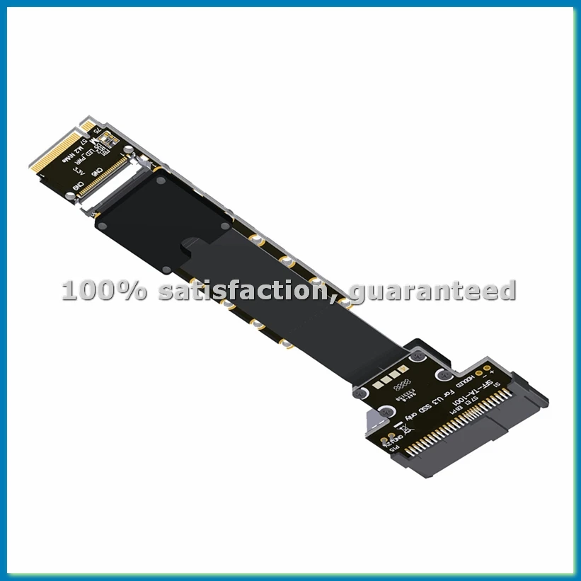 

Кабель-удлинитель F47SM M.2 NVMe для U.3 SSD, PCIe 5.0 X4 SFF-TA-1001, высокоскоростной, 128 Гбит/с, профессиональный класс, 25 см-ABHG