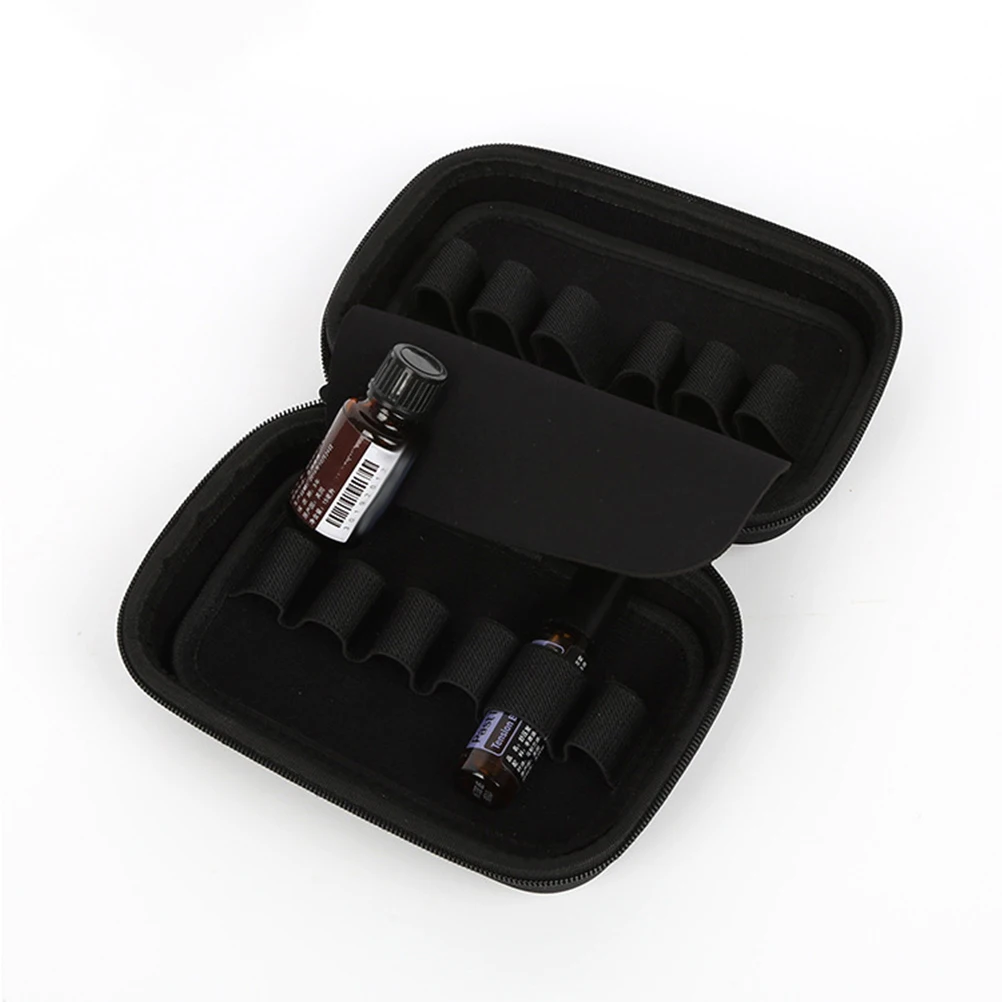 

12 Bottles Shockproof Essential Oil Bag Thick Fabric Material Waterproof Travel Portable Storage Box Organizer