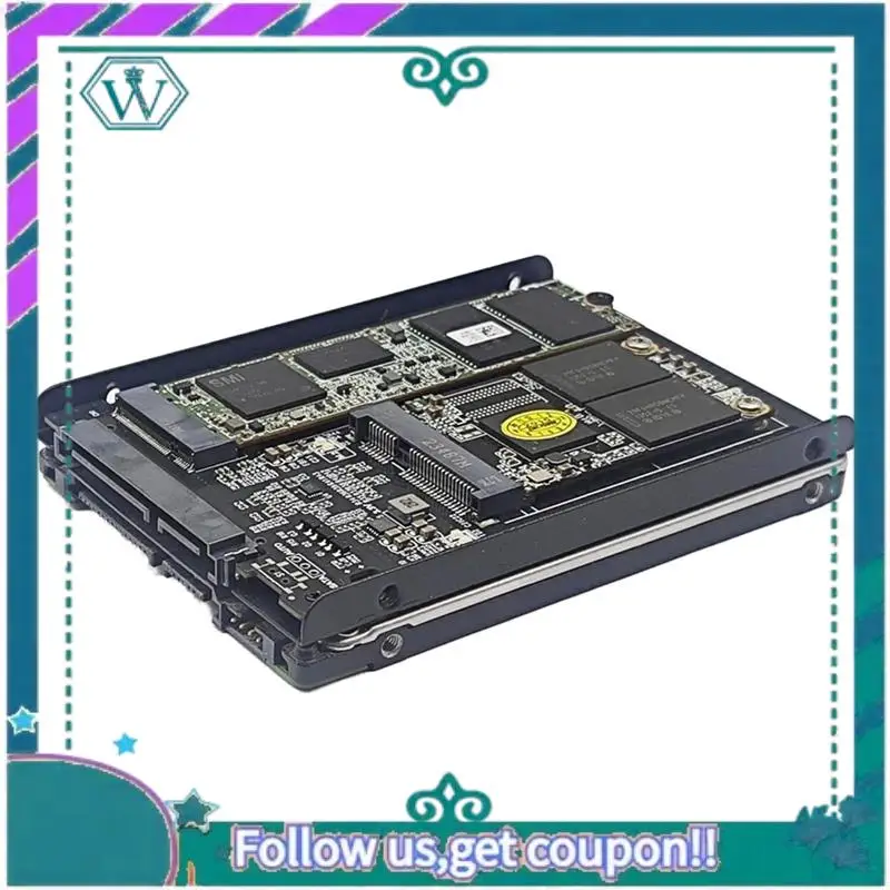 

Модернизированный корпус адаптера M.2 NGFF&MSATA To SATA3.0 6 Гбит/с 2,5 дюйма SSD с поддержкой разъема M.2 SATA SSD MSATA SSD