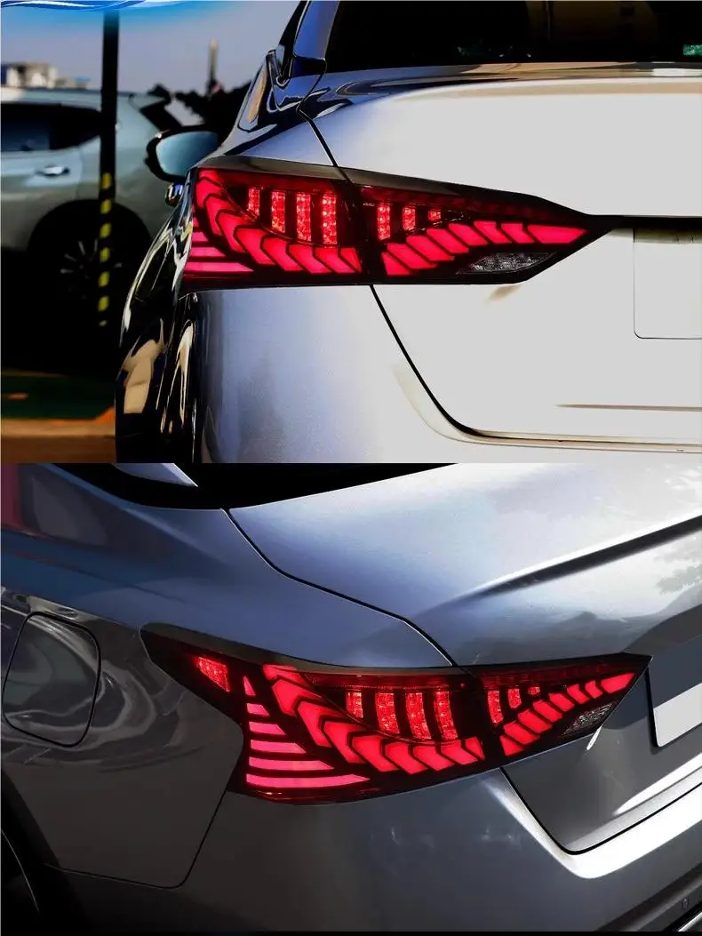 

2019-2023 Led Tail Lamp For Nissan Altima 7th Generation LED Taillights Dynamic Animation Rear Lamp Sequential Turn Signal 24V