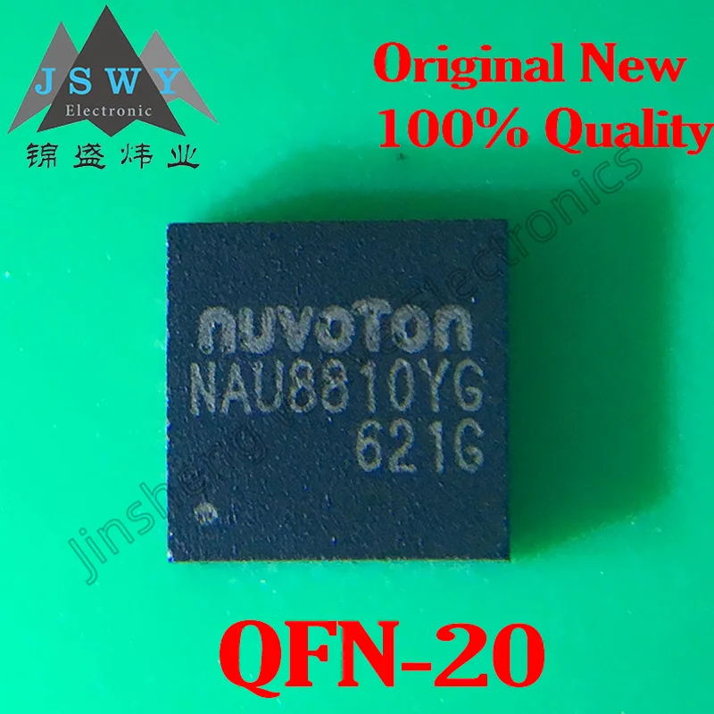 5PCS NAU8810 NAU8810YG SMD QFN-20 Package Audio Decoder Chip 100% Brand New Original Stock, Free Shipping