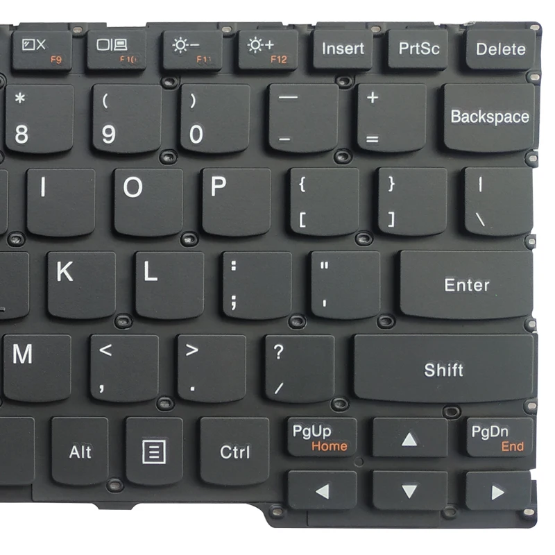 Nuevo para Lenovo Yoga 3 11(11") 300-11IBR 300-11IBY Flex 3 11 teclado para ordenador portátil estadounidense negro