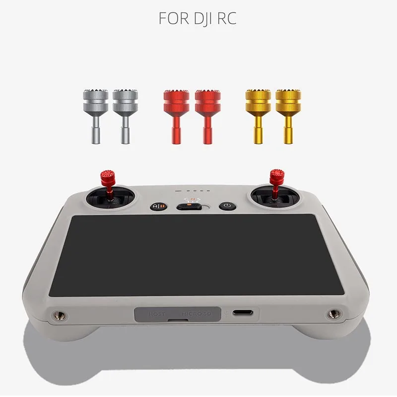 Bộ Điều Khiển Gậy Chụp Hình Cho DJI RC PRO Điều Khiển Từ Xa Thay Thế Ngón Tay Cái Đính Đá Joystick Dự Phòng Cho DJI Mavic Mini 3 Pro Phụ Kiện