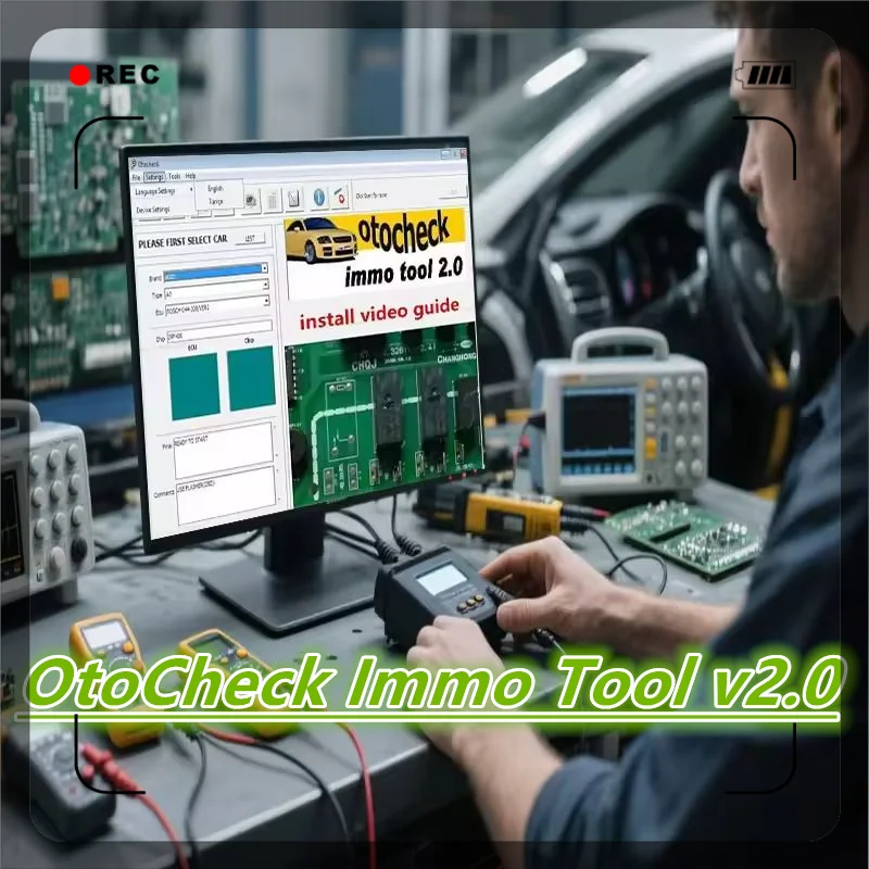 

Anti-theft system repair software is suitable for French original vehicles Immo software Otochecker 2.0 OTO Checker Cleaner