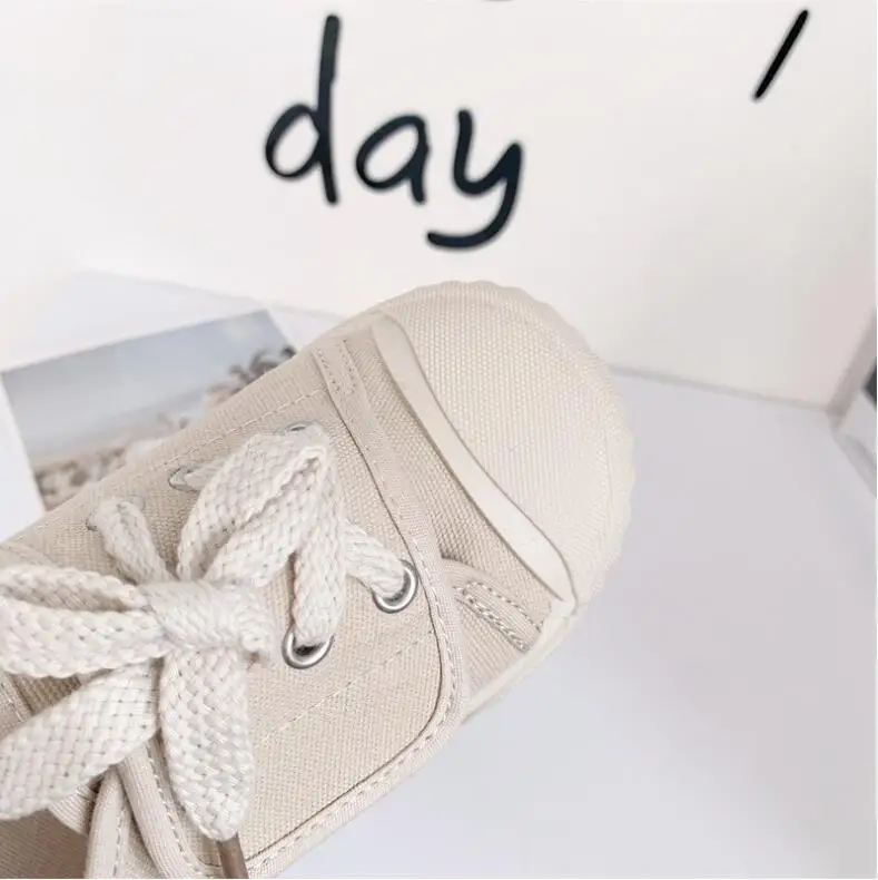 Kids Shoes 2024 Spring Autumn 3 Colors Children Casual Shoes Boys Girls Canvas Shoes Soft Comfortable Slip-on Sneakers